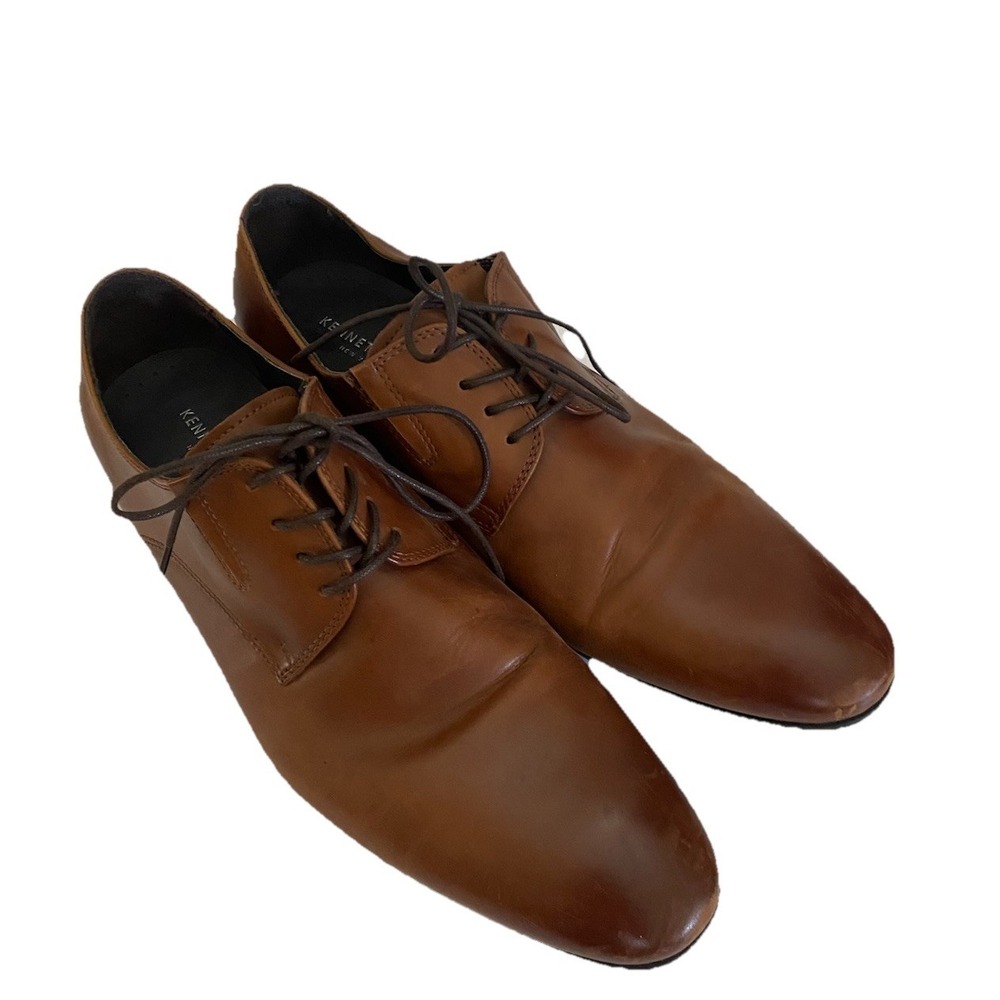 Kenneth Cole Shoes Size 12 M Brown Lace Oxfords Mens Shoes